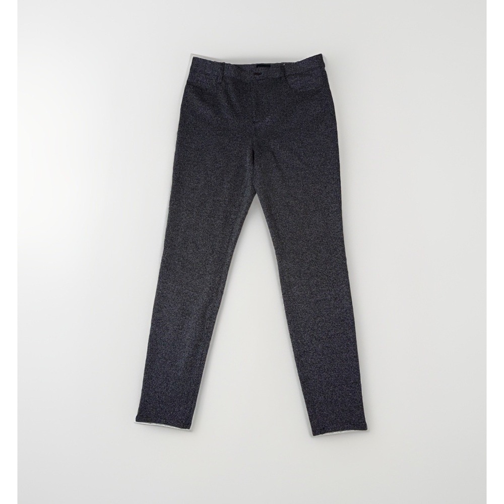 Talbots Soho 5-Pocket Jegging Leggings Women's Size 8 Black White High Rise